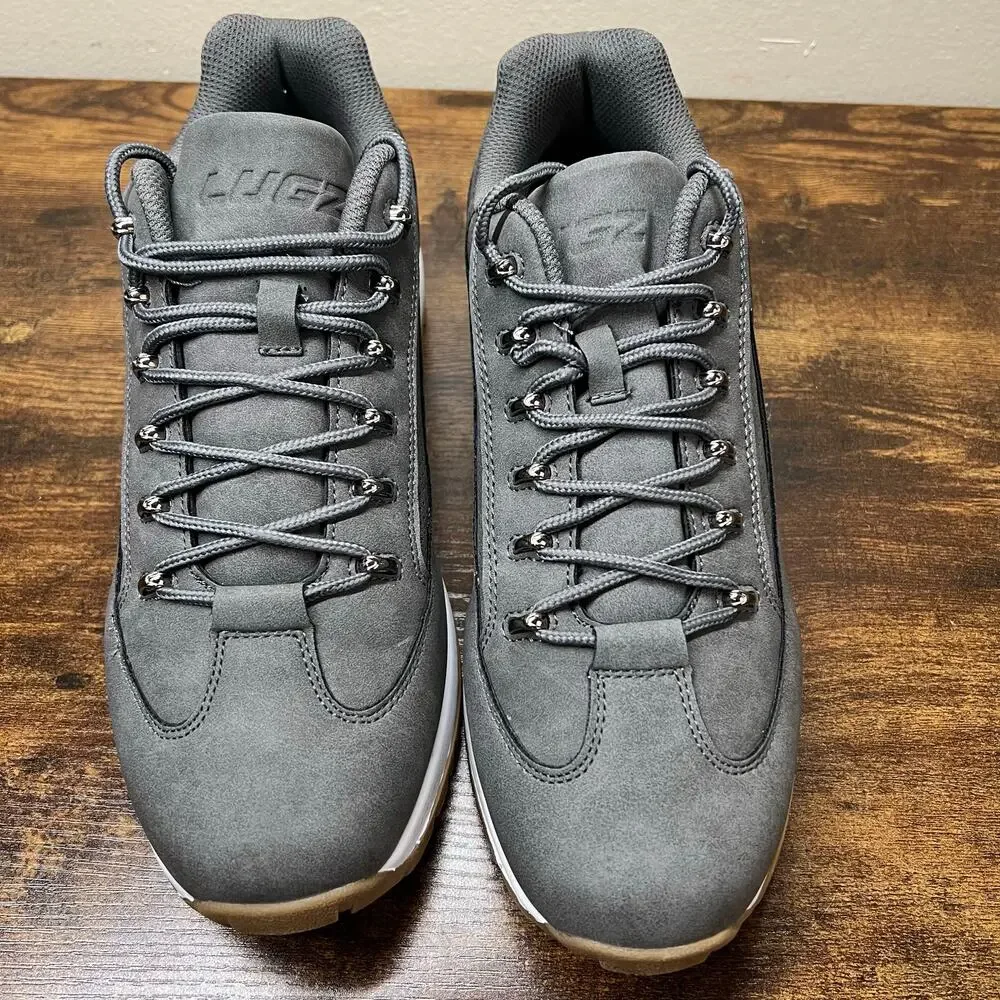 Lugz Express Sneakers 10.5 Men Gray Casual Leisure Lace Up Comfort Lifestyle New